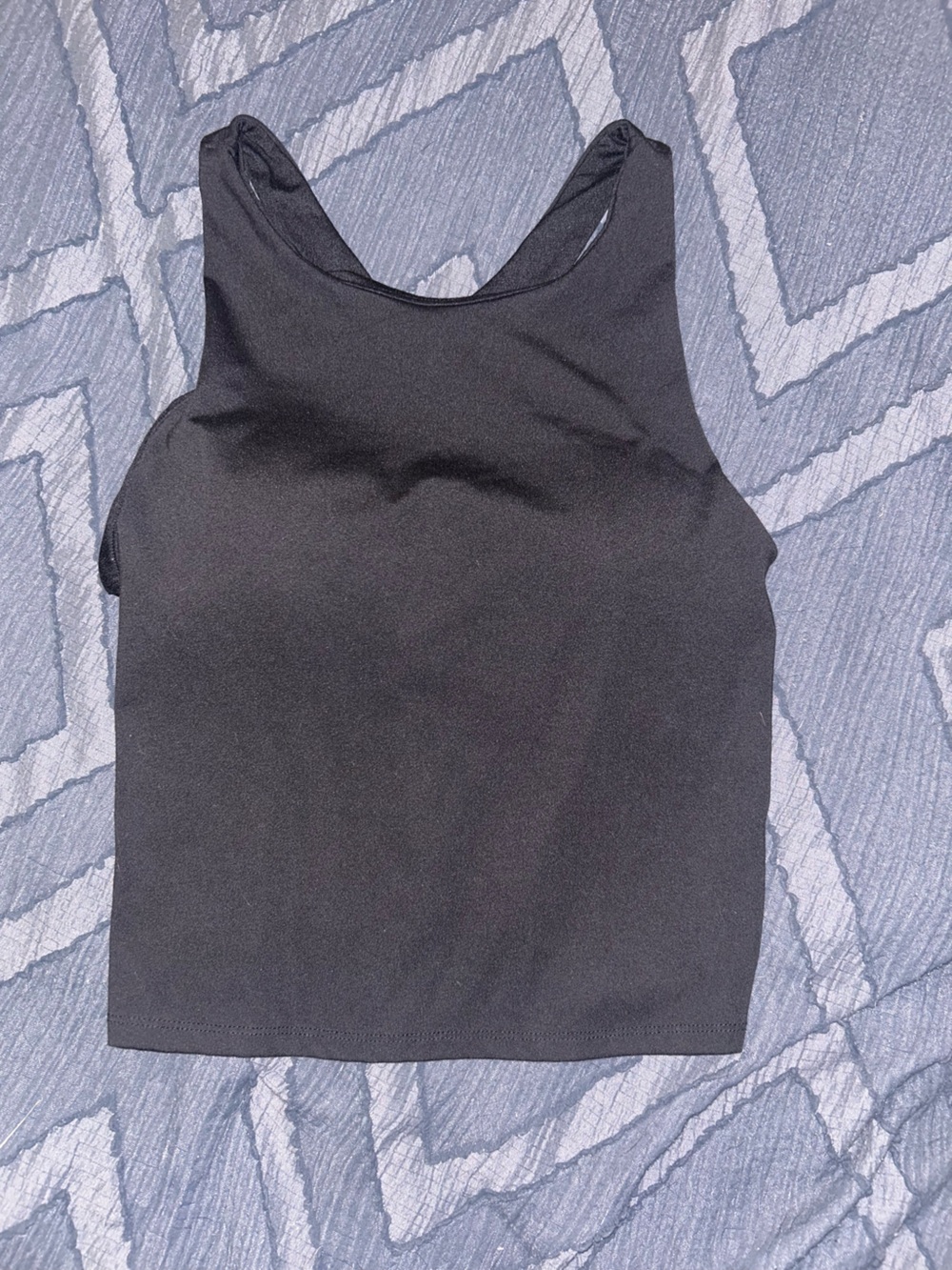 Jockey Black Ribbed Tank Top